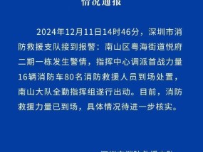 深圳湾千万豪宅发生爆燃，对面楼宇人士称“感受到明显冲击波”